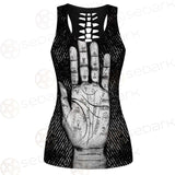 Satan Hand SED-0123 Hollow Out Tank Top