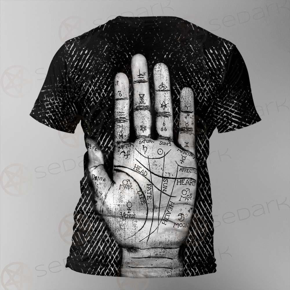 Satan Hand SED-0123 Unisex T-shirt
