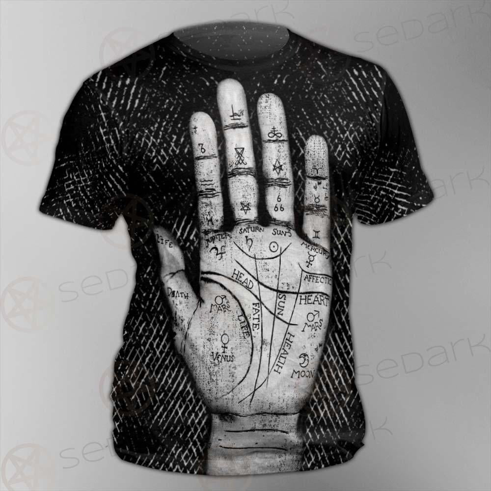 Satan Hand SED-0123 Unisex T-shirt