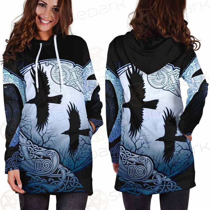 Viking Eagle SED-0124 Hoodie Dress