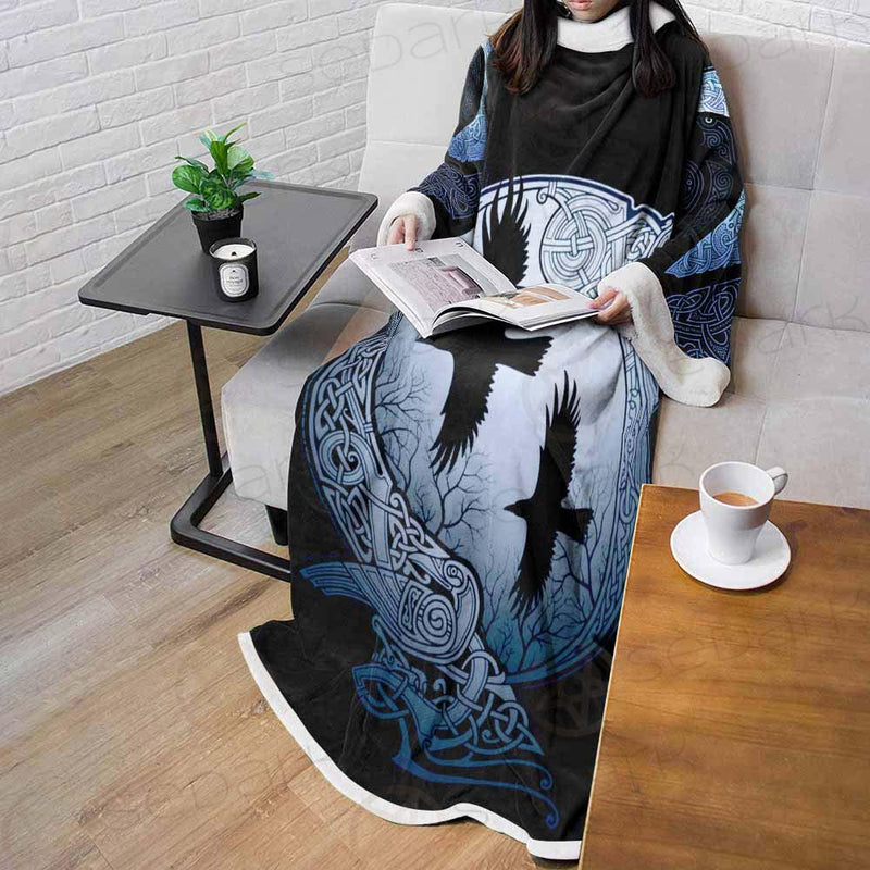 Viking Eagle SED-0124 Sleeved Blanket