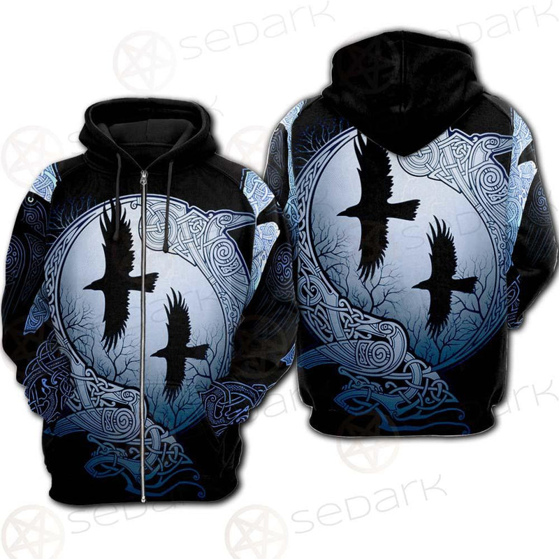 Viking Eagle SED-0124 Hoodie Raglan Zip