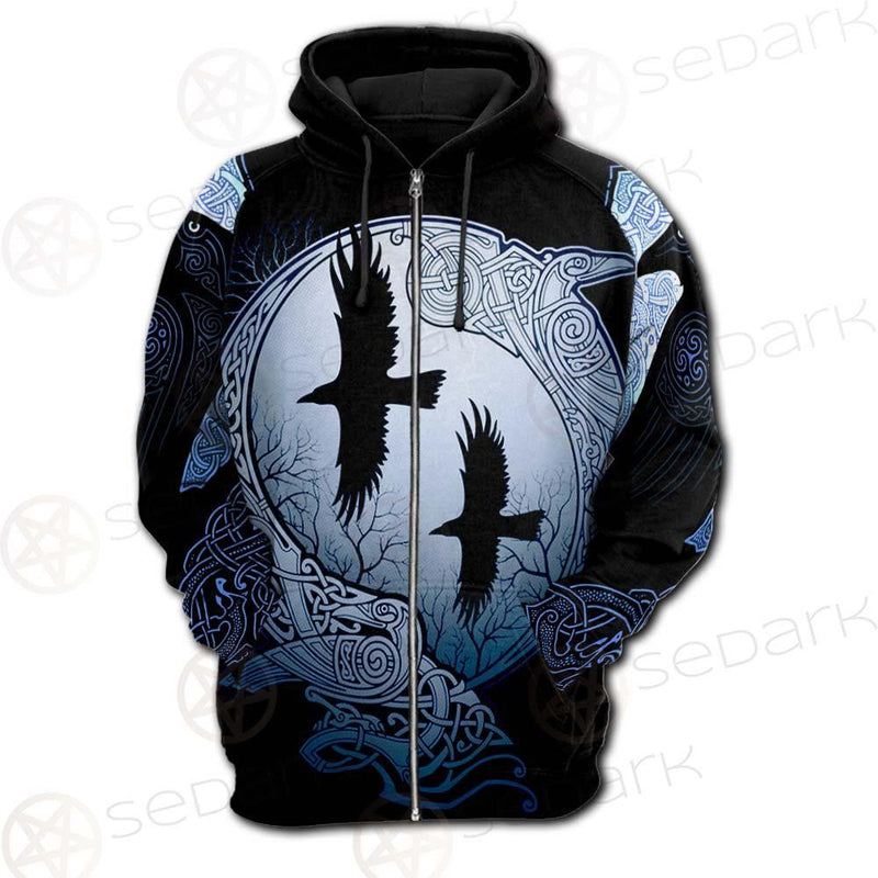 Viking Eagle SED-0124 Hoodie Raglan Zip