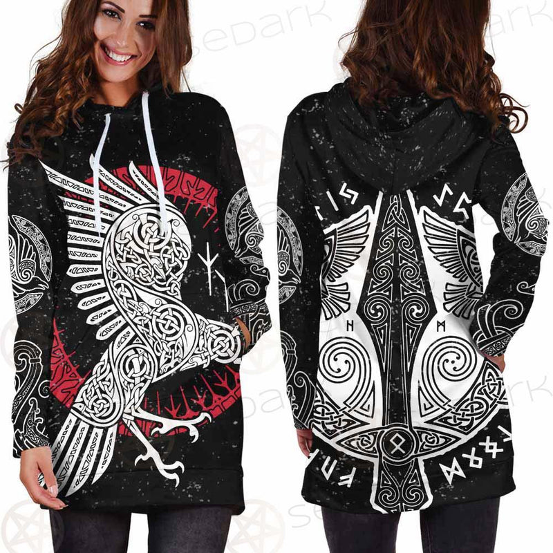 Viking Eagle SED-0125 Hoodie Dress