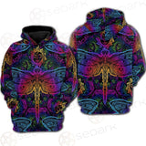 Butterfly Colorful SED-0126 Hoodie Raglan