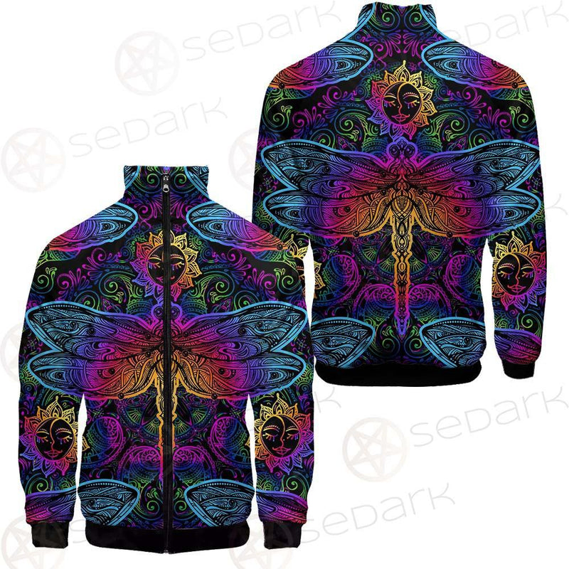 Butterfly Colorful SED-0126 Stand-up Collar Jacket