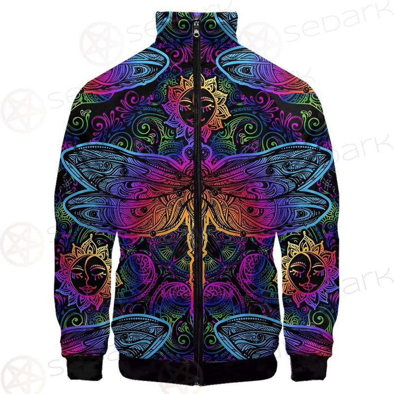 Butterfly Colorful SED-0126 Stand-up Collar Jacket