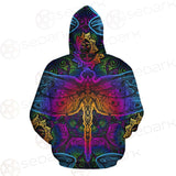 Butterfly Colorful SED-0126 Zip-up Hoodies