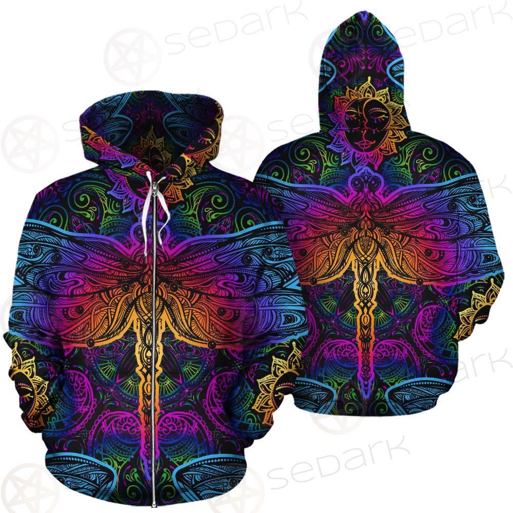 Butterfly Colorful SED-0126 Zip-up Hoodies