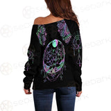 Gothic Witch SED-0127 Off Shoulder Sweaters