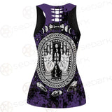 Gothic Mystic Hand SED-0128 Hollow Out Tank Top