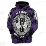 Gothic Mystic Hand SED-0128 Hoodie Raglan