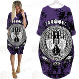 Gothic Mystic Hand SED-0128 Batwing Pocket Dress