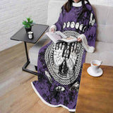 Gothic Mystic Hand SED-0128 Sleeved Blanket