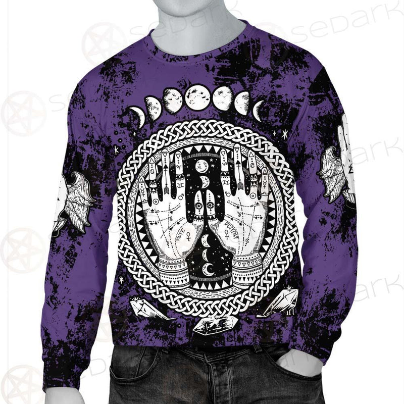 Gothic Mystic Hand SED-0128 Unisex Sweatshirt