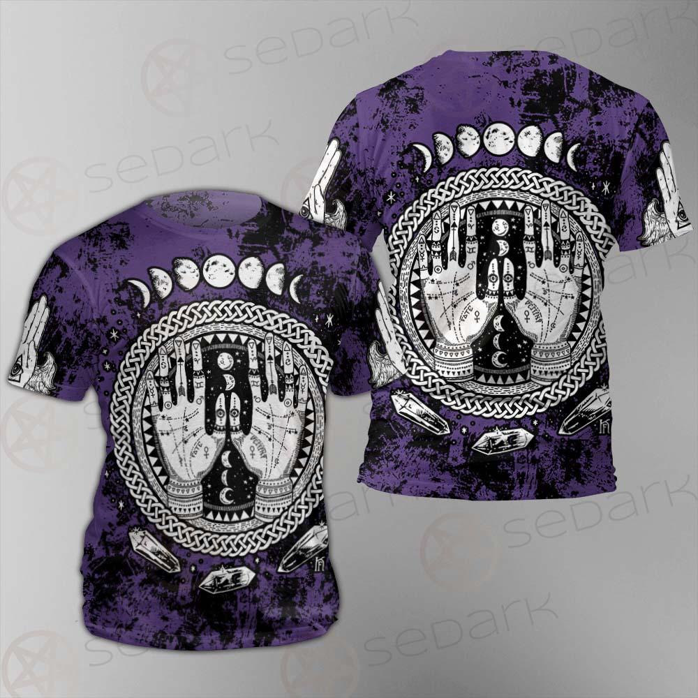 Gothic Mystic Hand SED-0128 Unisex T-shirt