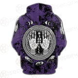 Gothic Mystic Hand SED-0128 Hoodie Raglan