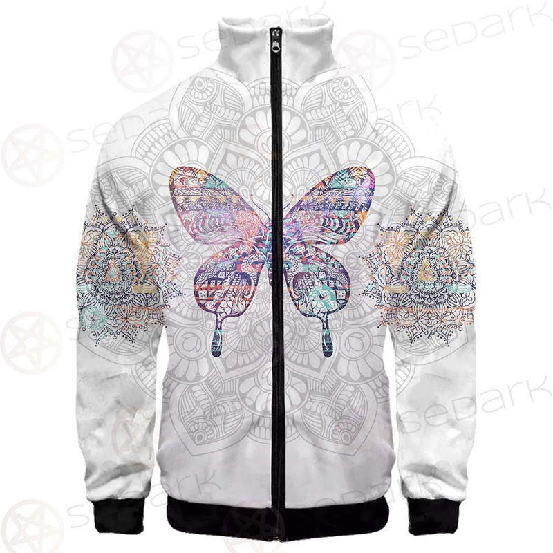 Butterfly Boho SED-0134 Stand-up Collar Jacket