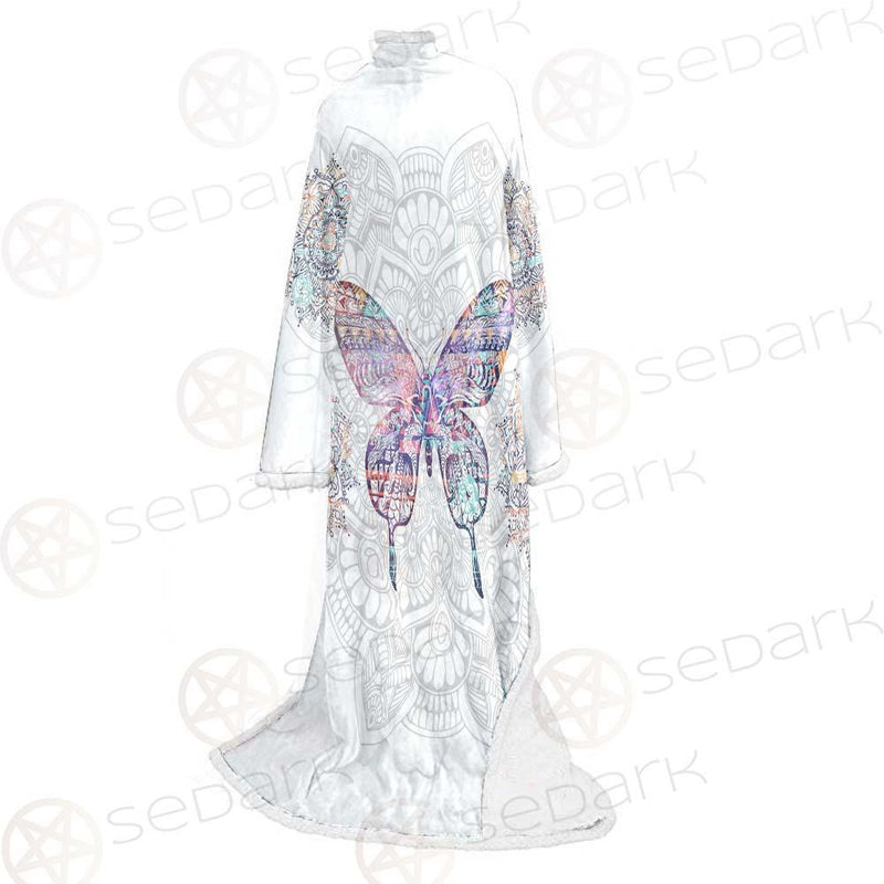 Butterfly Boho SED-0134 Sleeved Blanket