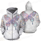 Butterfly Boho SED-0134 Zip-up Hoodies