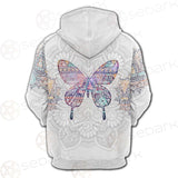 Butterfly Boho SED-0134 Hoodie Raglan