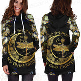 Dragonfly Darkness SED-0135 Hoodie Dress