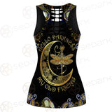 Dragonfly Darkness SED-0135 Hollow Out Tank Top