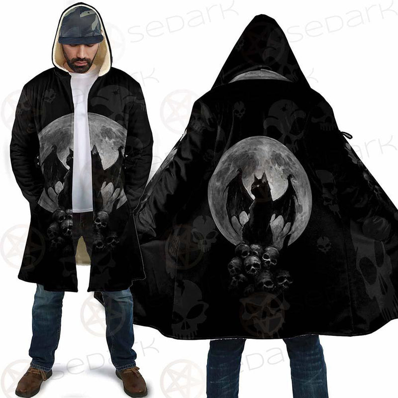 Witch Cat SED-0147 Cloak with bag