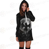 Witch Cat SED-0147 Hoodie Dress