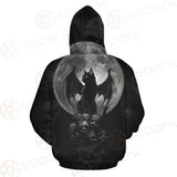 Witch Cat SED-0147 Hoodie Allover