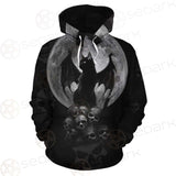 Witch Cat SED-0147 Hoodie Allover