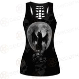 Witch Cat SED-0147 Hollow Out Tank Top