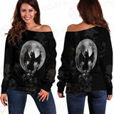 Witch Cat SED-0147 Off Shoulder Sweaters