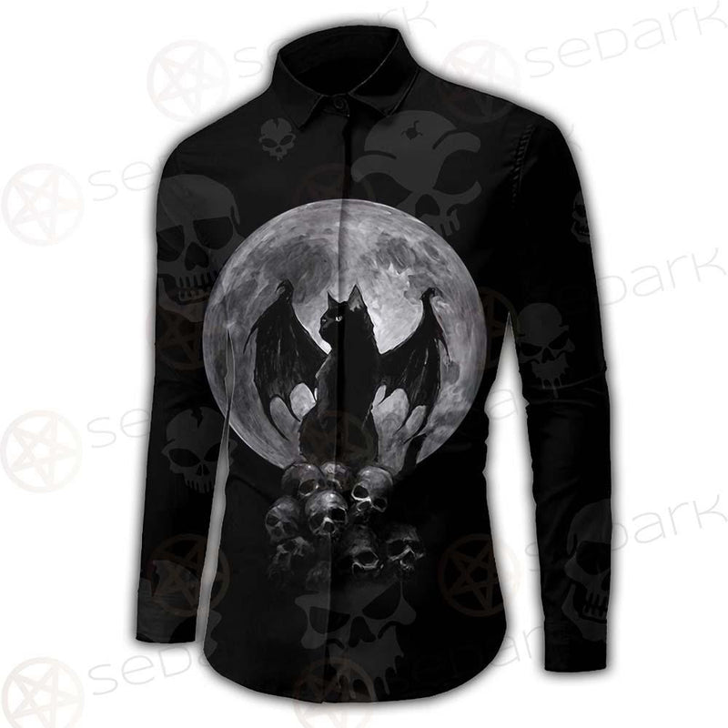 Witch Cat SED-0147 Long Sleeve Shirt