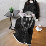 Witch Cat SED-0147 Sleeved Blanket