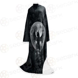 Witch Cat SED-0147 Sleeved Blanket