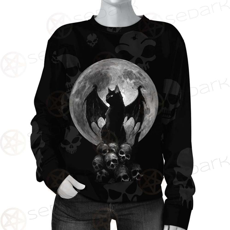 Witch Cat SED-0147 Unisex Sweatshirt