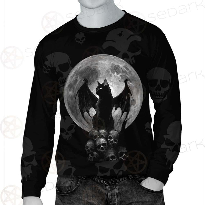 Witch Cat SED-0147 Unisex Sweatshirt