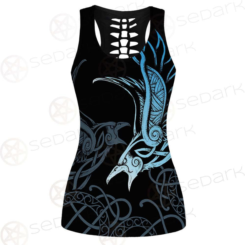 Viking Eagles SED-0148 Hollow Out Tank Top