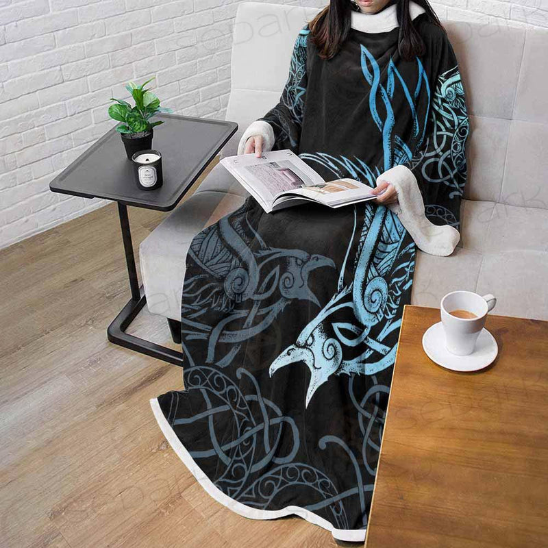 Viking Eagles SED-0148 Sleeved Blanket