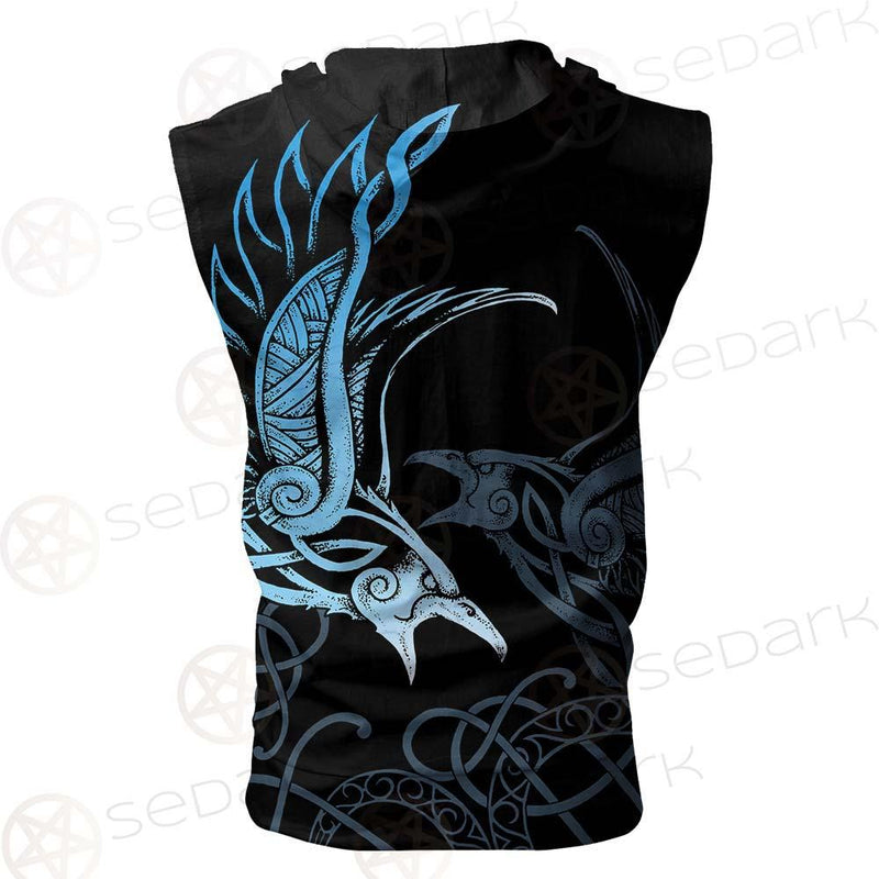 Viking Eagles SED-0148 Zip Sleeveless Hoodie