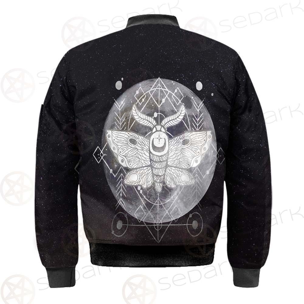 Wicca Moon Butterfly SED-0149 Bomber Jacket