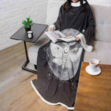 Wicca Moon Butterfly SED-0149 Sleeved Blanket