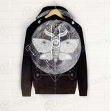 Wicca Moon Butterfly SED-0149 Zip-up Hoodies