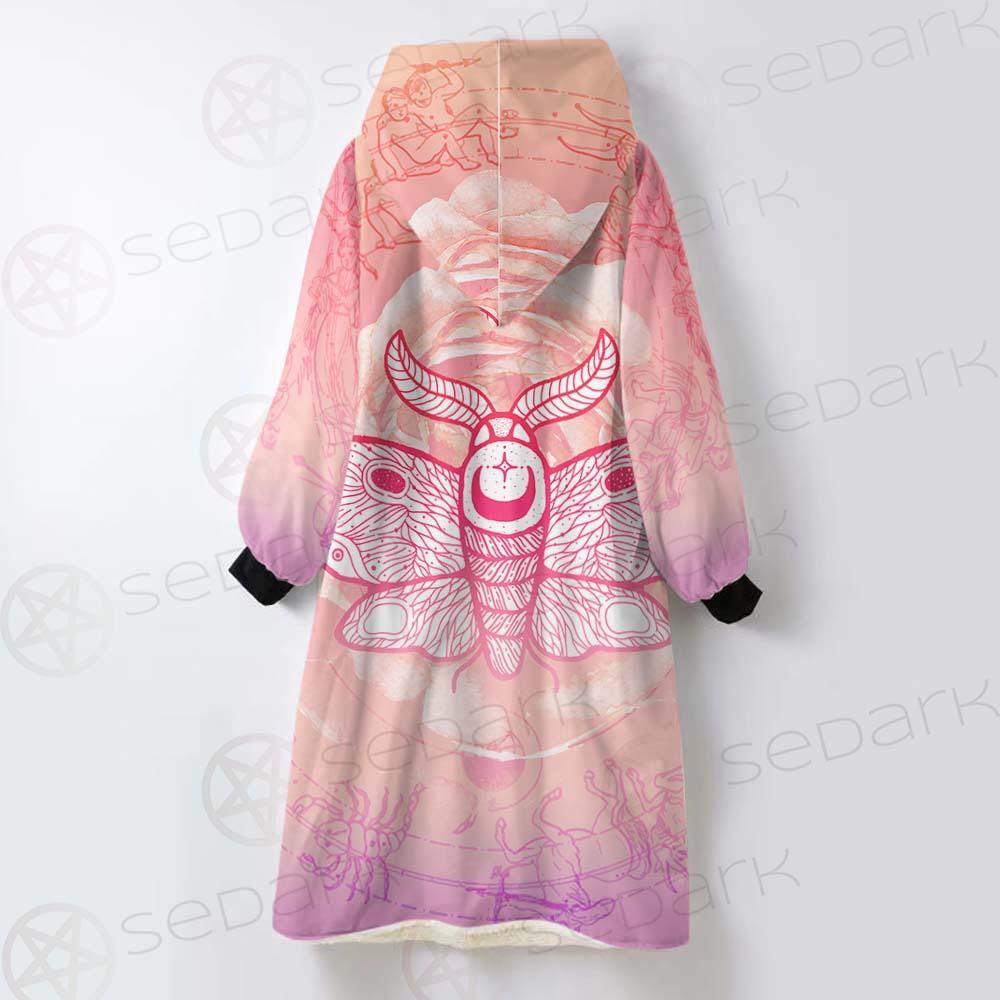 Wicca Butterfly SED-0150 Oversized Sherpa Blanket Hoodie
