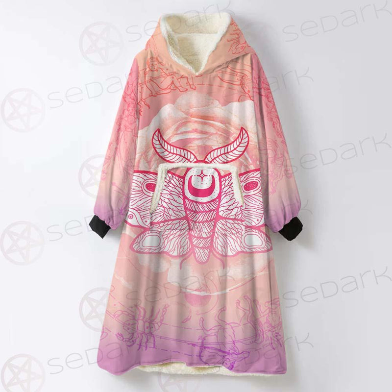 Wicca Butterfly SED-0150 Oversized Sherpa Blanket Hoodie