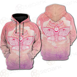 Wicca Butterfly SED-0150 Hoodie Raglan Zip