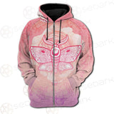 Wicca Butterfly SED-0150 Hoodie Raglan Zip