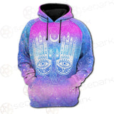 Wicca Eyes And Hands SED-0151 Hoodie Raglan