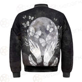 Wicca Moon And Hands SED-0152 Bomber Jacket